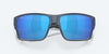 [Blue Mirror Polarized Glass Lenses, Matte Midnight Blue Frame]