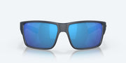 Blue Mirror Polarized Glass Lenses, Matte Midnight Blue Frame