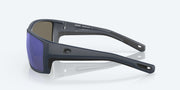 Blue Mirror Polarized Glass Lenses, Matte Midnight Blue Frame