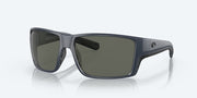 Gray Polarized Glass Lenses, Matte Midnight Blue Frame