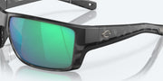 Green Mirror Polarized Glass Lenses, Tiger Shark Frame