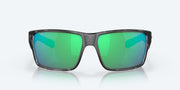 Green Mirror Polarized Glass Lenses, Tiger Shark Frame