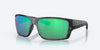 [Green Mirror Polarized Glass Lenses, Tiger Shark Frame]