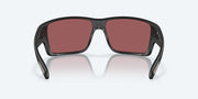 Gold Mirror Polarized Glass Lenses, Matte Black Frame