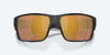 [Gold Mirror Polarized Glass Lenses, Matte Black Frame]