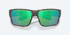 [Green Mirror Polarized Glass Lenses, Matte Tortoise Frame]