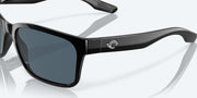 Gray Polarized Polycarbonate Lenses, Black Frame