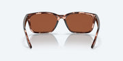 Green Mirror Polarized Glass Lenses, Coral Tortoise Frame