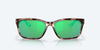 [Green Mirror Polarized Glass Lenses, Coral Tortoise Frame]