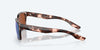 [Green Mirror Polarized Glass Lenses, Coral Tortoise Frame]