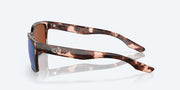 Green Mirror Polarized Glass Lenses, Coral Tortoise Frame