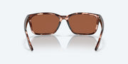 Copper Silver Mirror Polarized Polycarbonate Lenses, Coral Tortoise Frame