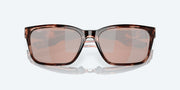 Copper Silver Mirror Polarized Polycarbonate Lenses, Coral Tortoise Frame