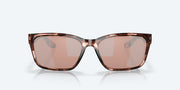 Copper Silver Mirror Polarized Polycarbonate Lenses, Coral Tortoise Frame