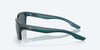 [Gray Silver Mirror Polarized Polycarbonate Lenses, Teal Frame]