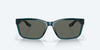 [Gray Polarized Glass Lenses, Teal Frame]