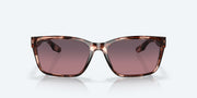 Rose Gradient Polarized Glass Lenses, Coral Tortoise Frame