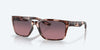 [Rose Gradient Polarized Glass Lenses, Coral Tortoise Frame]