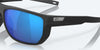 [Blue Mirror Polarized Glass Lenses, Net Black Frame]