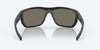 [Blue Mirror Polarized Glass Lenses, Net Black Frame]