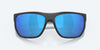 [Blue Mirror Polarized Glass Lenses, Net Black Frame]