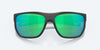 [Green Mirror Polarized Glass Lenses, Net Black Frame]