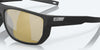 [Sunrise Silver Mirror Polarized Glass Lenses, Net Black Frame]