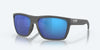 [Blue Mirror Polarized Glass Lenses, Dark Gray Frame]