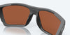 [Green Mirror Polarized Glass Lenses, Dark Gray Frame]