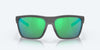 [Green Mirror Polarized Glass Lenses, Dark Gray Frame]