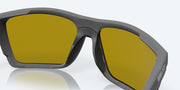 Sunrise Silver Mirror Polarized Glass Lenses, Dark Gray Frame