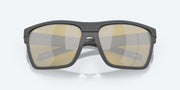 Sunrise Silver Mirror Polarized Glass Lenses, Dark Gray Frame