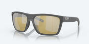 Sunrise Silver Mirror Polarized Glass Lenses, Dark Gray Frame