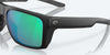 [Green Mirror Polarized Glass Lenses, Matte Black Frame]