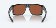 Green Mirror Polarized Glass Lenses, Matte Black Frame