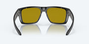 Sunrise Silver Mirror Polarized Glass Lenses, Matte Black Frame