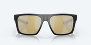 Sunrise Silver Mirror Polarized Glass Lenses, Matte Black Frame