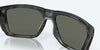 [Gray Polarized Glass Lenses, Tiger Shark Frame]