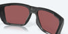 [Gold Mirror Polarized Glass Lenses, Matte Black Frame]