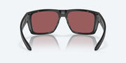 Gold Mirror Polarized Glass Lenses, Matte Black Frame