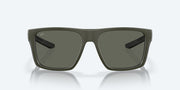 Gray Polarized Glass Lenses, Matte Olive Frame