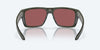 [Gold Mirror Polarized Glass Lenses, Matte Olive Frame]