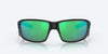 [Green Mirror Polarized Glass Lenses, Matte Black Frame]