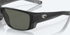 [Gray Polarized Glass Lenses, Matte Black Frame]