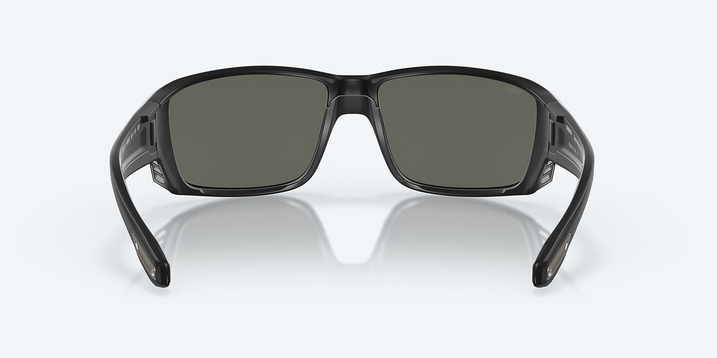 [Gray Polarized Glass Lenses, Matte Black Frame]