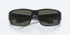 [Gray Polarized Glass Lenses, Matte Black Frame]