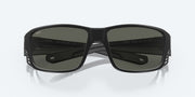 Gray Polarized Glass Lenses, Matte Black Frame