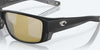 [Sunrise Silver Mirror Polarized Glass Lenses, Matte Black Frame]