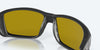 [Sunrise Silver Mirror Polarized Glass Lenses, Matte Black Frame]