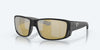 [Sunrise Silver Mirror Polarized Glass Lenses, Matte Black Frame]